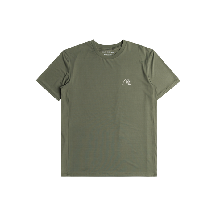 Quiksilver - LAP TIME SS TEE - SEA SPRAY - T-Shirt