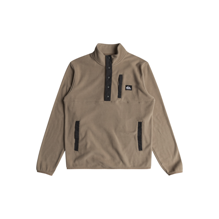 Quiksilver - NO DESTINATION 2 HALF SNAP - TIMBER WOLF - Fleece Sweater