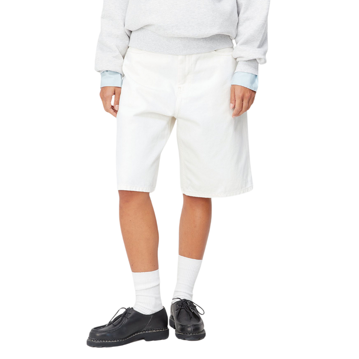 Carhartt - W Brandon Short - White rinsed - Short