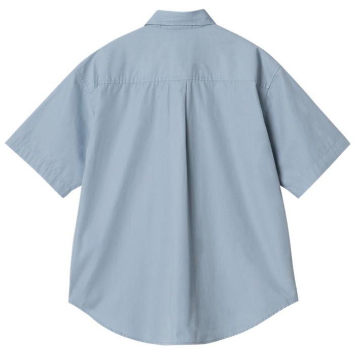 Carhartt - W S/S Jaxon Shirt - Frosted Blue / Wax - Kurzarmhemd