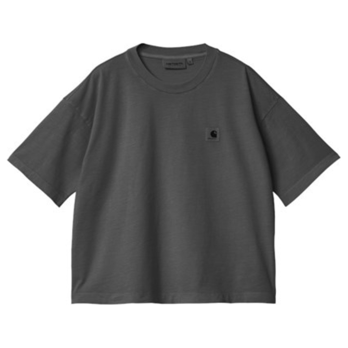 Carhartt - W S/S Nelson T-Shirt - Charcoal - T-Shirt
