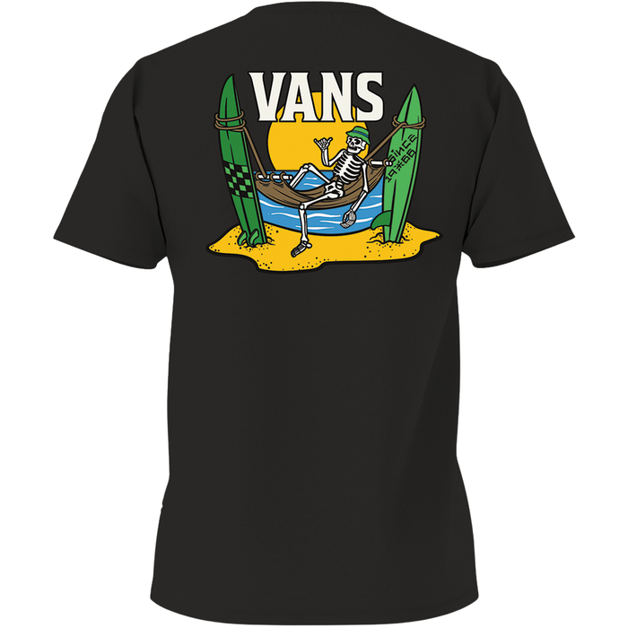 Vans - SHAKA SKELETON SS  - Black - T-Shirt