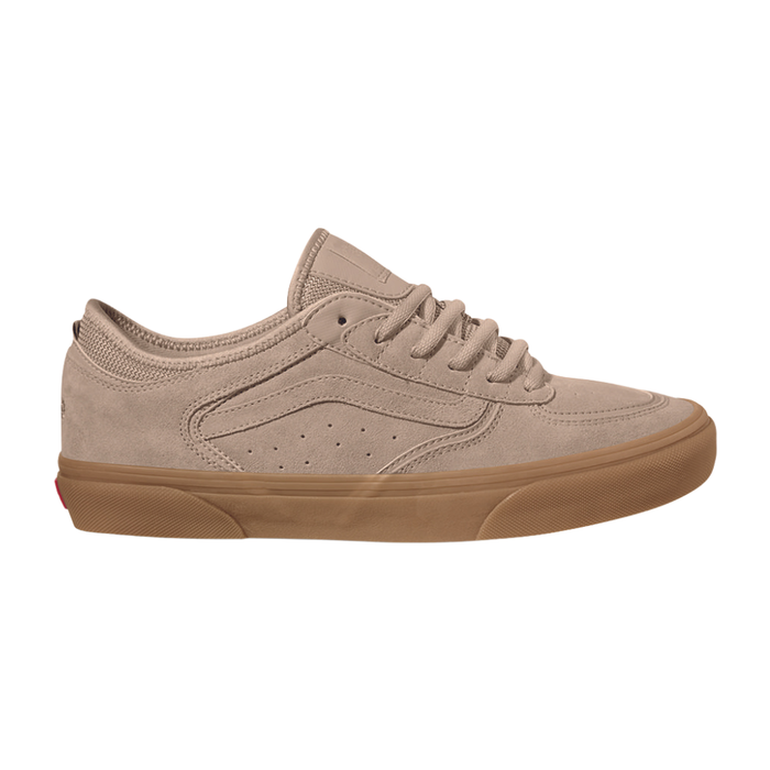 Vans - Skate Rowley  - SUEDE TAN/GUM - Skateschuh