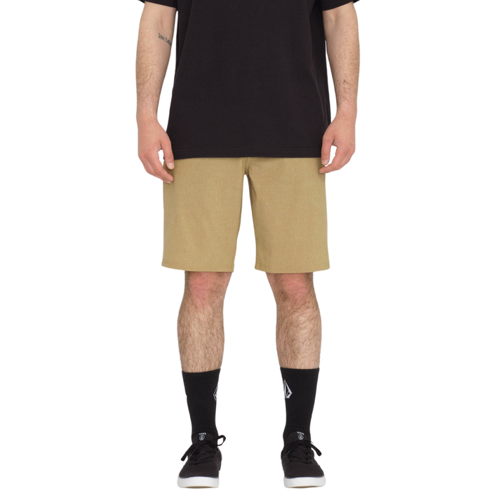 Volcom - FRICKIN CROSS SHRED STATIC 20 - DARK KHAKI - Hybrid Short