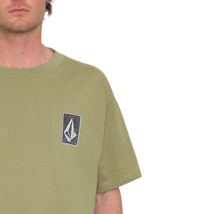 Volcom - SKATE VITALS ORIGINATOR SST - THYME GREEN - T-Shirt