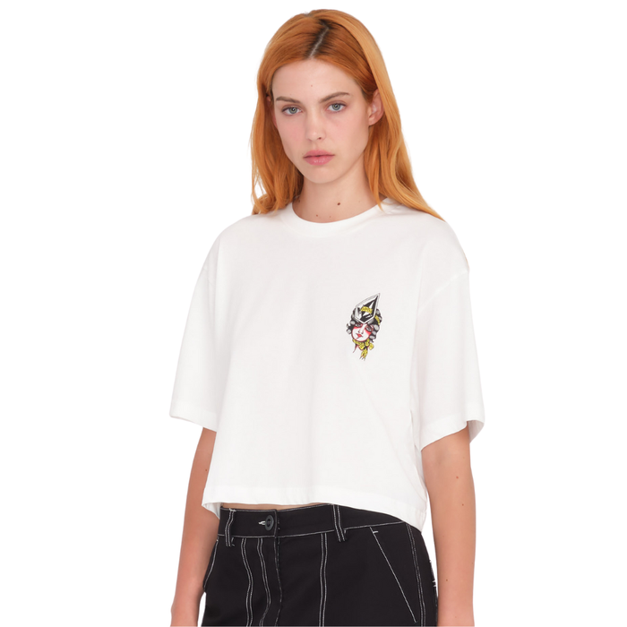 Volcom - DRUMSTONE TEE - STAR WHITE - T-Shirt