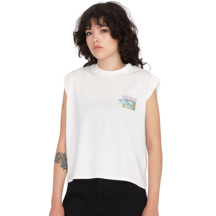 Volcom - FRENCHSURF TANK TEE - STAR WHITE - Tank Top