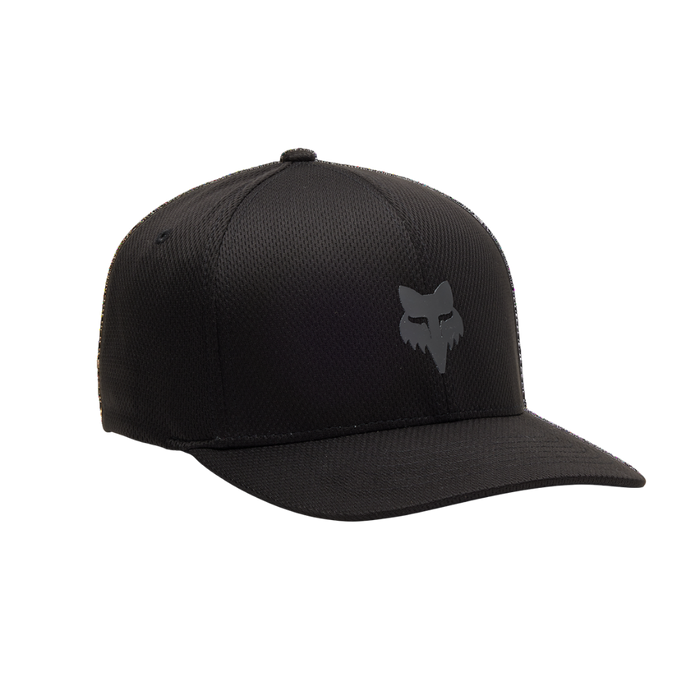Fox - Fox Head Tech Flexfit Hat - Black/Charcoal - Flexfit Cap