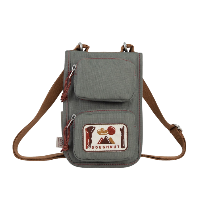 Doughnut - Slim Crossbody Dreamwalker Crossbody Bag  - grey - Umhängetasche