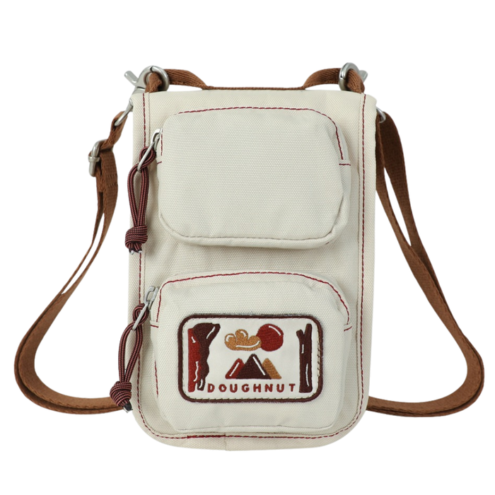 Doughnut - Slim Crossbody Dreamwalker Crossbody Bag  - stone - Umhängetasche