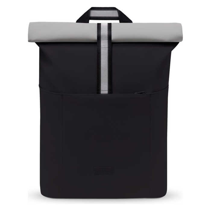 Ucon - Hajo Mini Aloe - Black - Light Grey - Rolltop-Rucksack