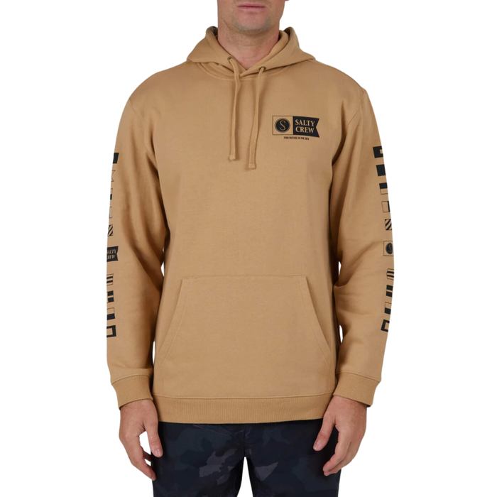 Salty Crew - Alpha Fleece - SANDSTONE - Hoodie