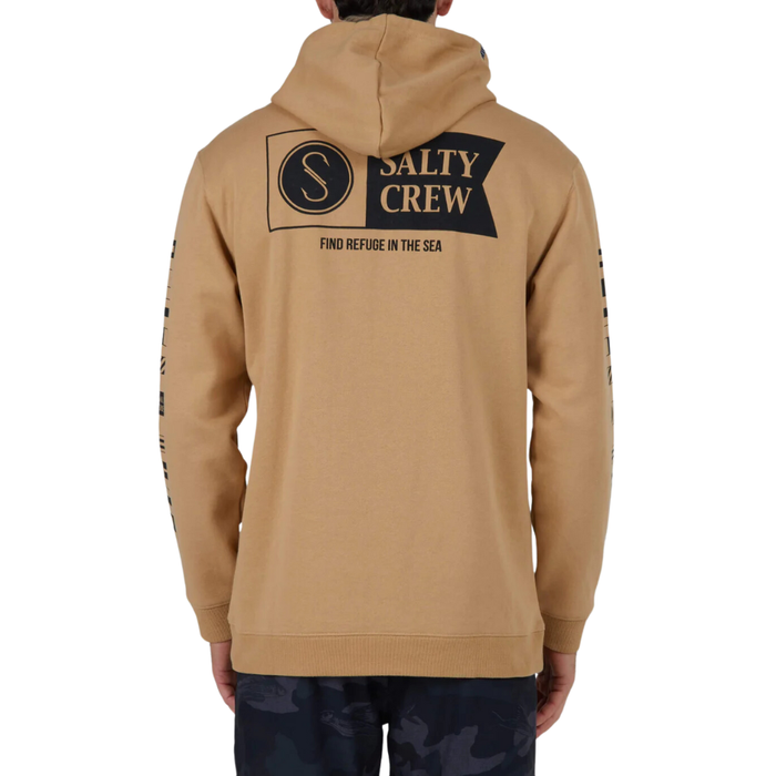 Salty Crew - Alpha Fleece - SANDSTONE - Hoodie
