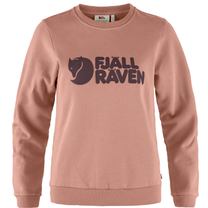 Fjällräven - Fjällräven Logo Sweater  - Dusty Rose-Port - Crew Sweater