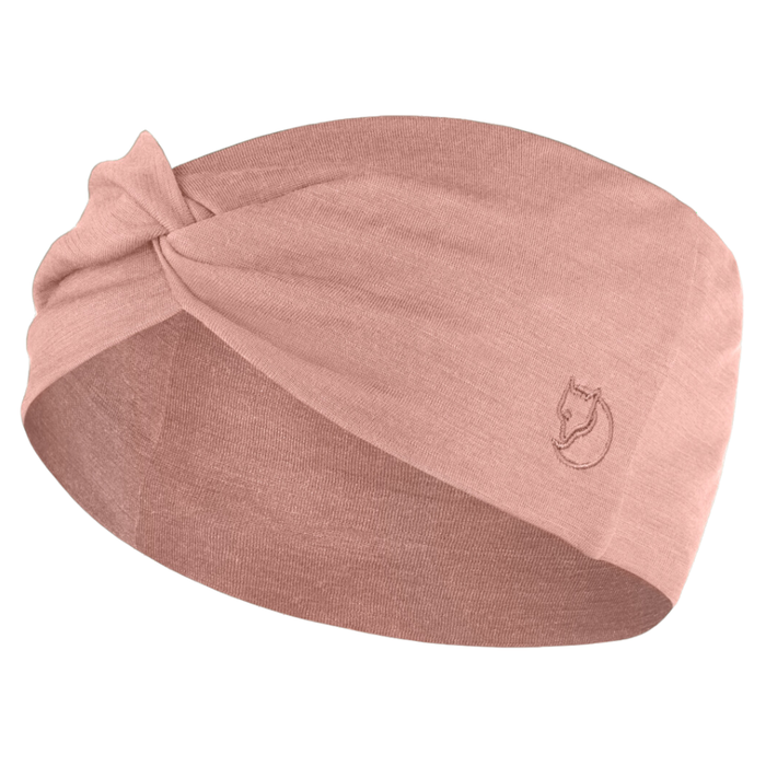 FjällRäven - Abisko Wool Headband - Chalk Rose - Stirnband