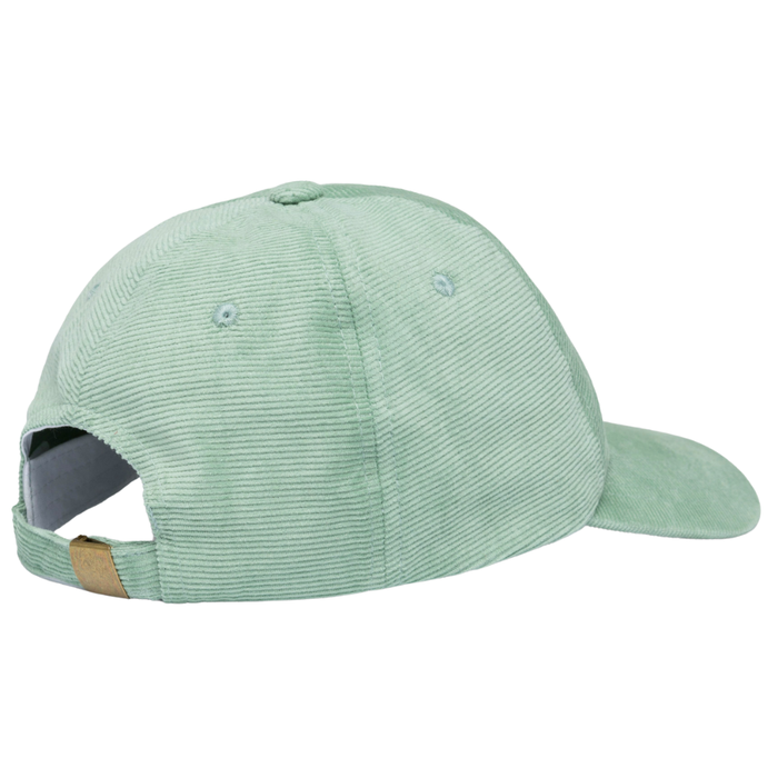 Dedicated - Soft Cap Slussen Corduroy Line Mountain  - Granite Green - Fitted Cap
