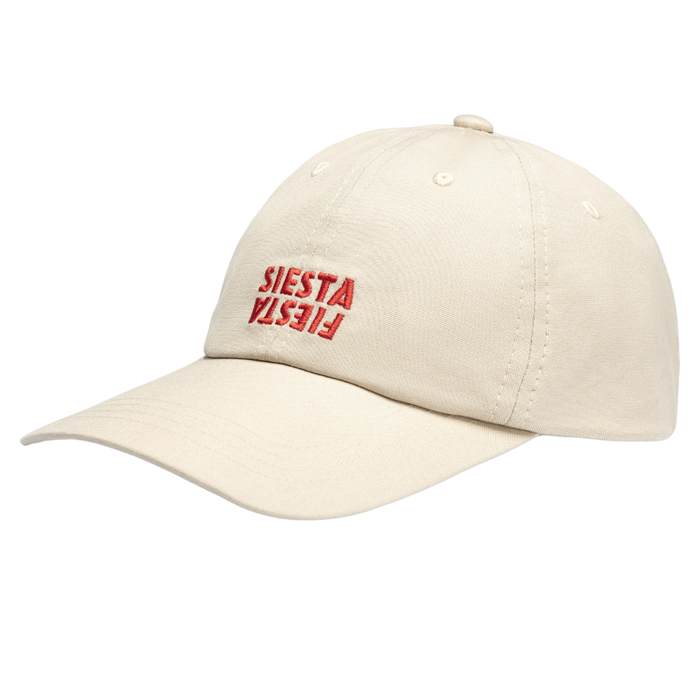 Dedicated - Soft Cap Slussen Siesta Fiesta  - Beige - Fitted Cap