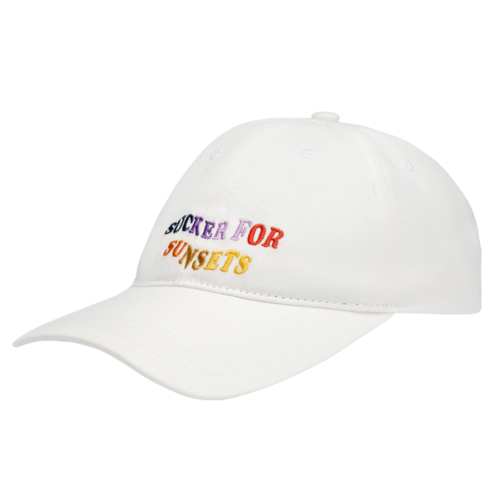 Dedicated - Soft Cap Slussen Sucker For Sunset  - Whisper White - Fitted Cap