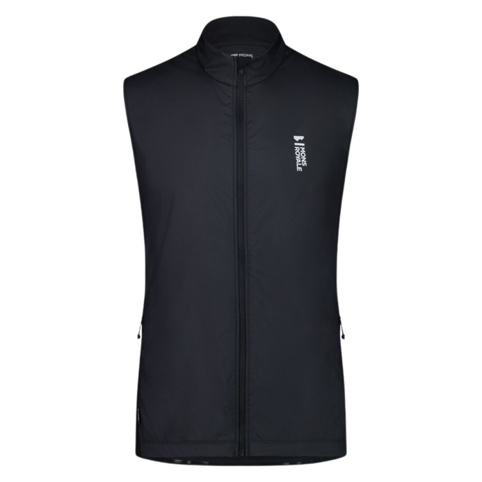 Mons Royale - Redwood Merino Air-Con Wind Vest - Black - Weste