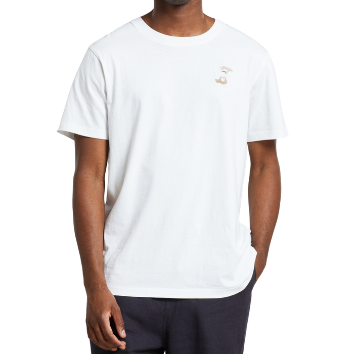 Dedicated - T-shirt Stockholm Siesta Fiesta Hands Emb - White - T-Shirt