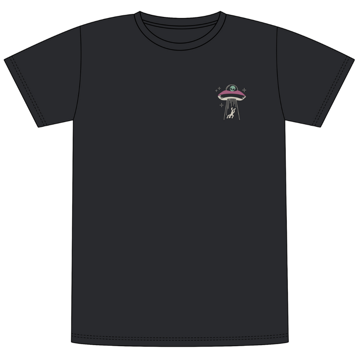 Dedicated - T-shirt Stockholm UFO Chest - Black - T-Shirt
