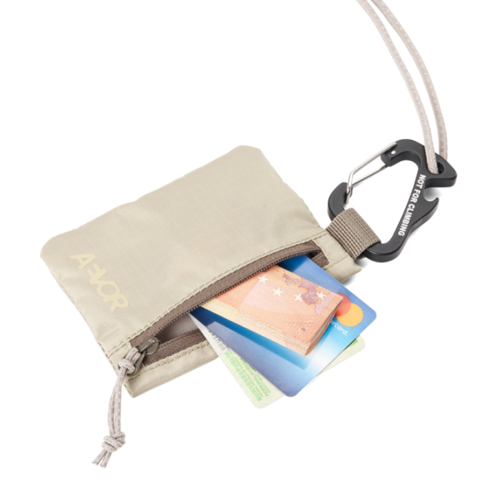 Aevor - Explore Wallet - Black Olive Ripstop - Umhängetasche