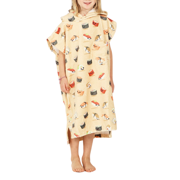 After Essentials - TODDLER - Brown Sushis - Surf-Poncho