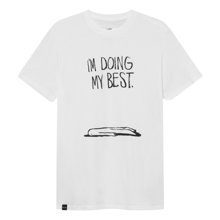 Dedicated - Stockholm Doing My Best  - Charcoal - T-Shirt