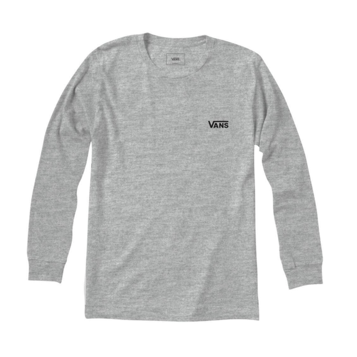 Vans - MN Left Chest Hit LS  - Athletic Heather - T-Shirt Langarm