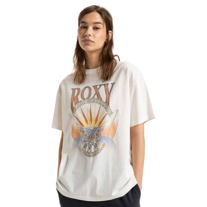 Roxy - Dreamers Women C - Egret - T-Shirt