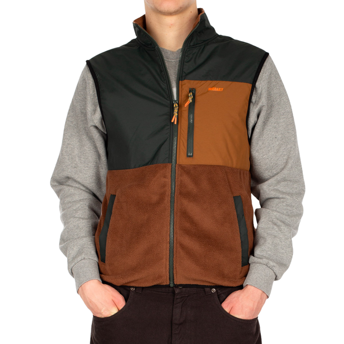 Iriedaily - Auf Deck Fleece Vest  - nightforest - Fleece Weste