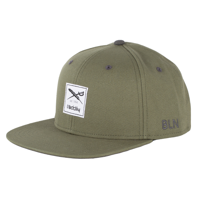 Iriedaily - Daily Flag 20 Snapback  - warm olive - Snapback Cap