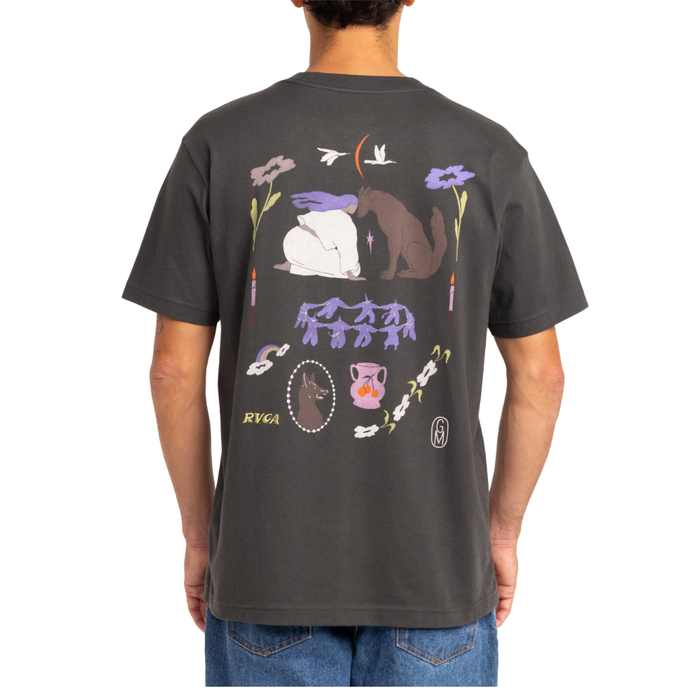 RVCA - Gabrielle Monceaux SS Tee - White - T-Shirt