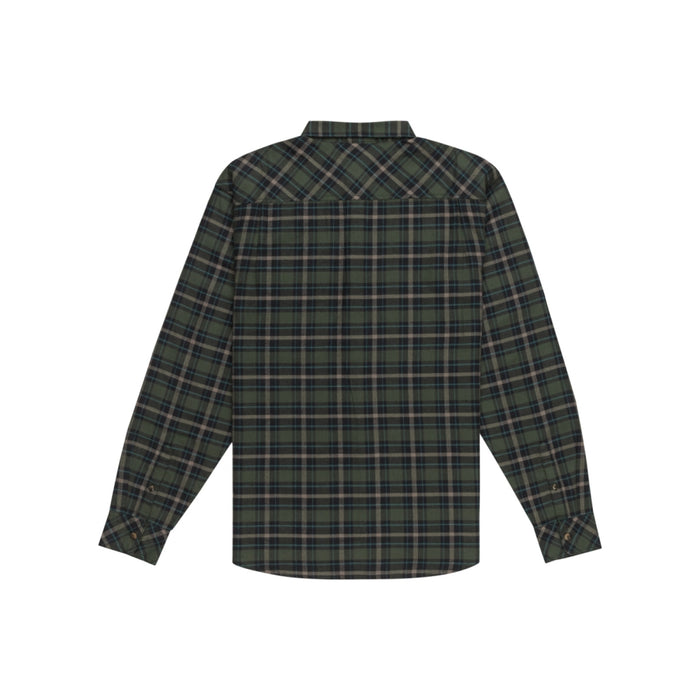 Element - Ivy LS - Deep Forest Plaid - Langarmhemd