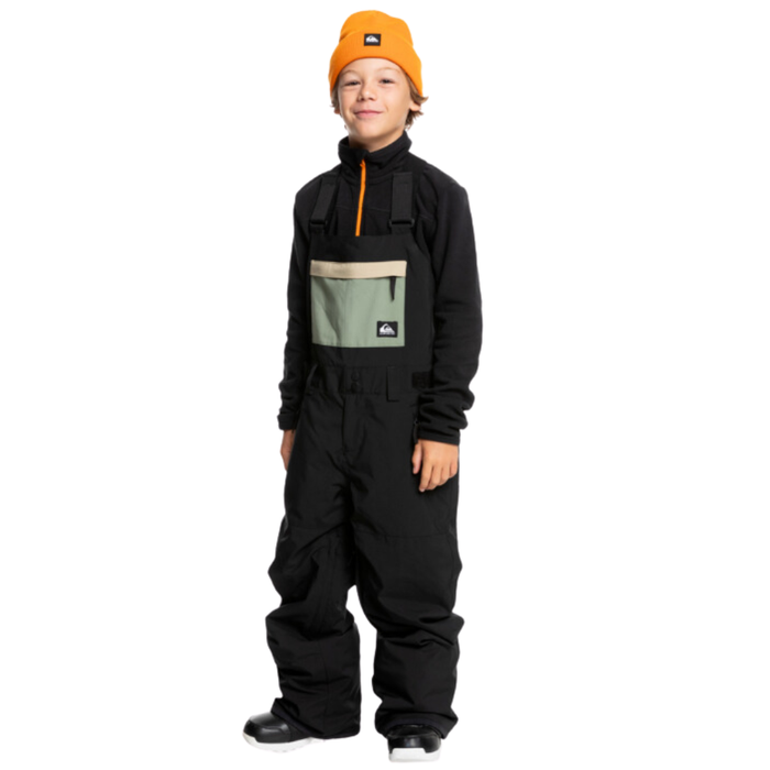 Quiksilver - Mash Up Youth Bib - True Black - Snowboard-Latzhose