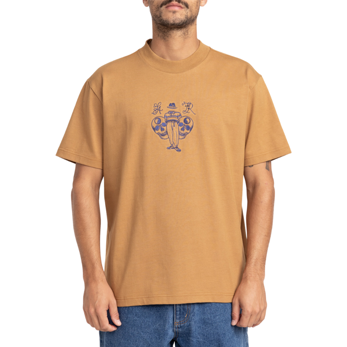 RVCA - Invisible Man SS Tee - Salt - T-Shirt