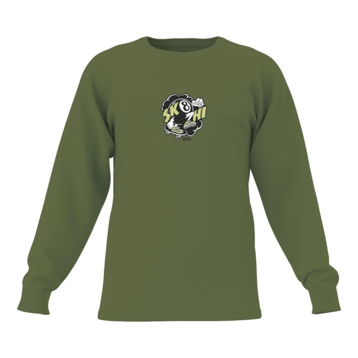Vans - Sk8 Hi Ball LS - Pesto - T-Shirt Langarm