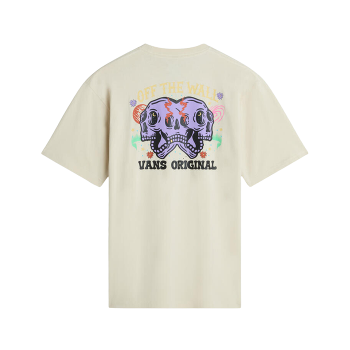 Vans - Skull Void Classic SS  - Oatmeal - T-Shirt
