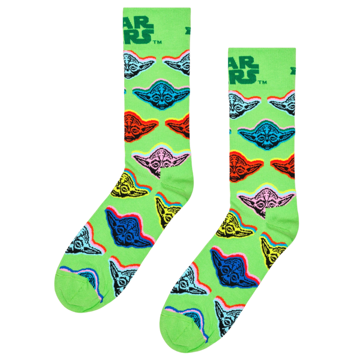 HappySocks - Star Wars Yoda Sock - Light Green - Socken
