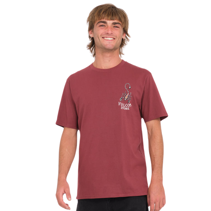 Volcom - Lintell Classic Sst - Merlot - T-Shirt