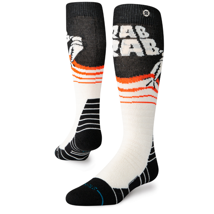 Stance - Crab Grab Mid Poly Snow - Cream - Snowboard-Socken