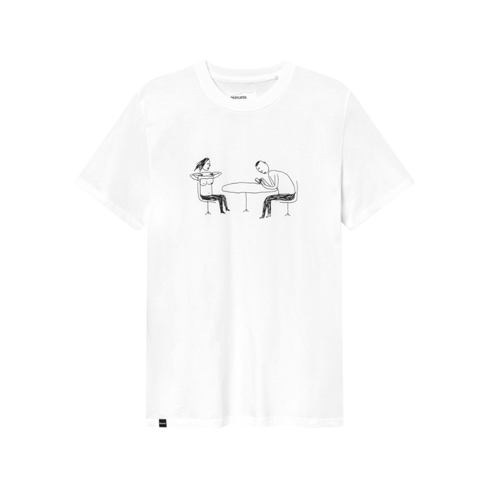 Dedicated - Stockholm Phoney Date - White - T-Shirt
