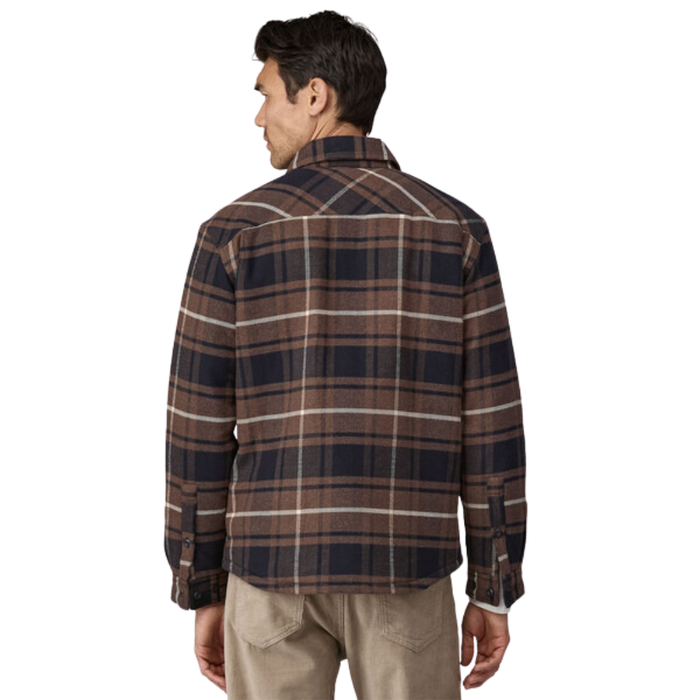 Patagonia - Ms LW Insulated Fjord Flannel Shirt - Outdoor: Molasses Brown - Fleece Hemd