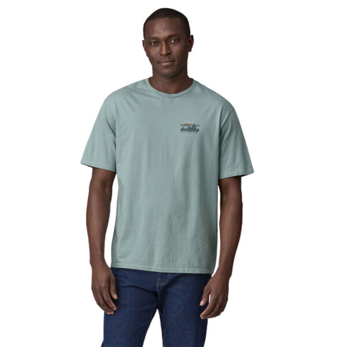 Patagonia - Ms 73 Skyline Organic T-Shirt - Thermal Blue - T-Shirt