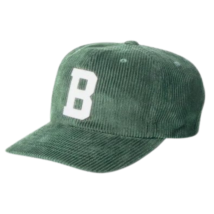 Brixton - Big B Mp Cap - Emerald Cord - Fitted Cap