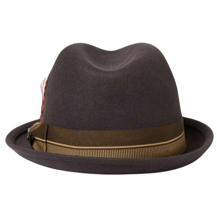 Brixton - 20Th Anniversary Gain Fedora - Chocolate/Gold - Hut