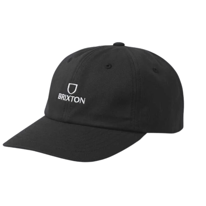 Brixton - Alpha Np Lp Adj - Black/White Rinse - Fitted Cap