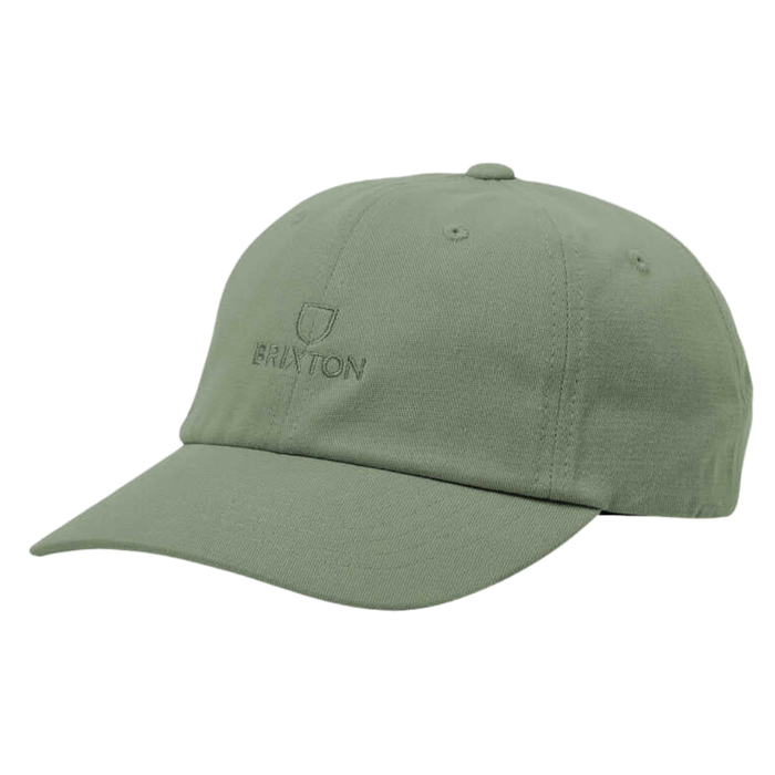 Brixton - Alpha Np Lp Adj - Olive/Olive Rinse - Fitted Cap