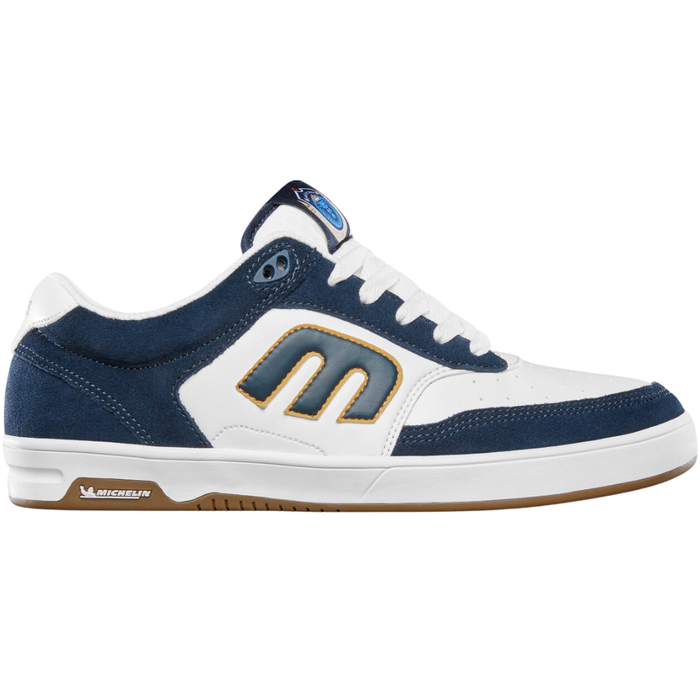 Etnies - The Aurelien Michelin - White/Navy/Gold - Skateschuh