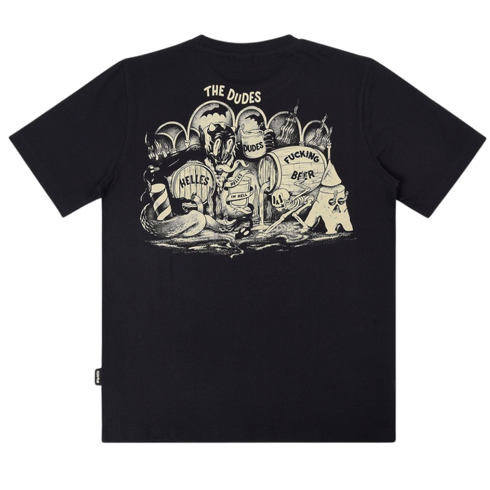 The Dudes - Helles In Hell Classic T-Shirt - Black - T-Shirt